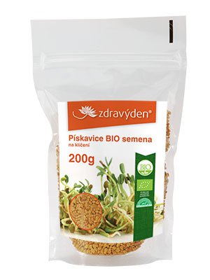 Pískavice BIO - semena na klíčení 200g