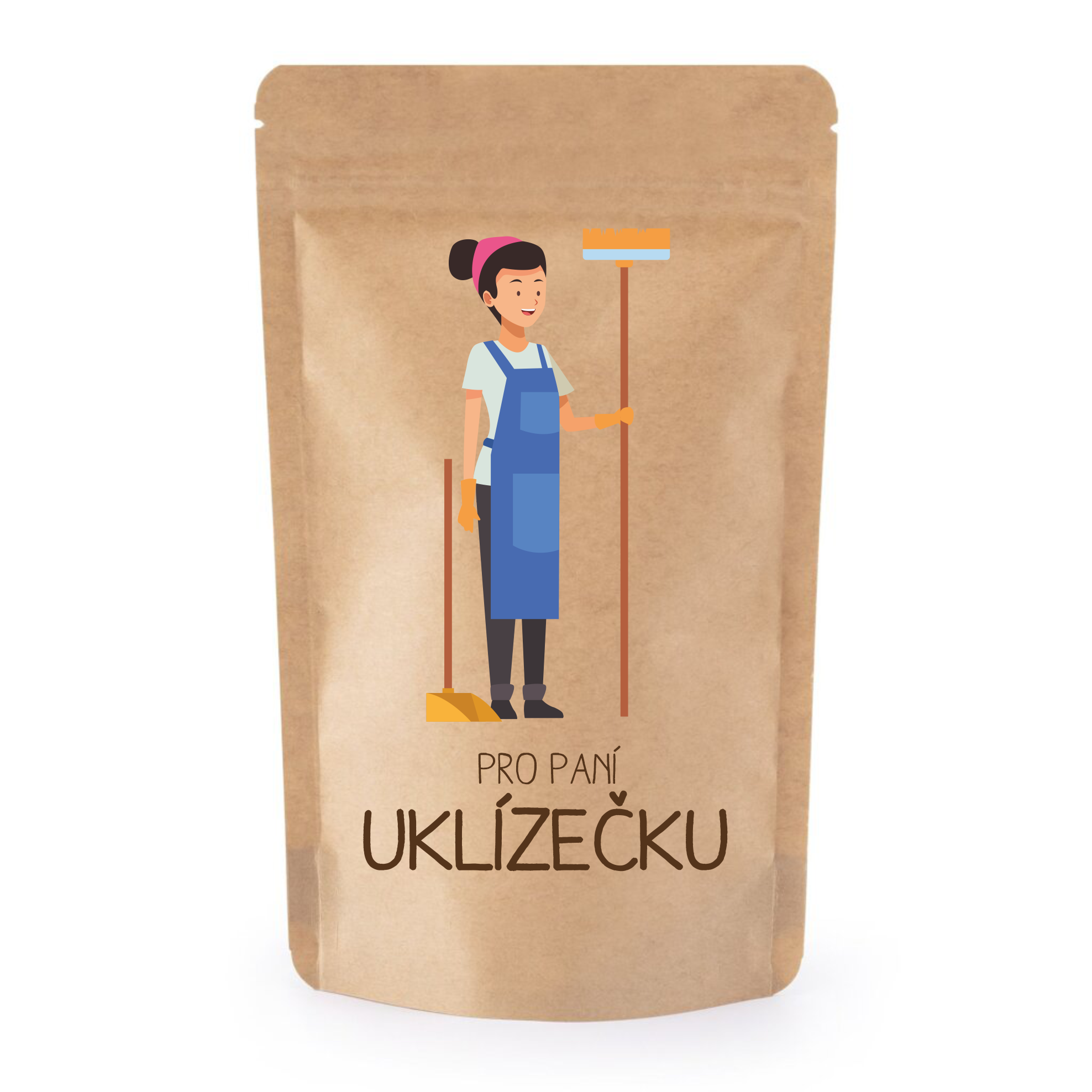 Dárkový sáček pro paní uklízečku
