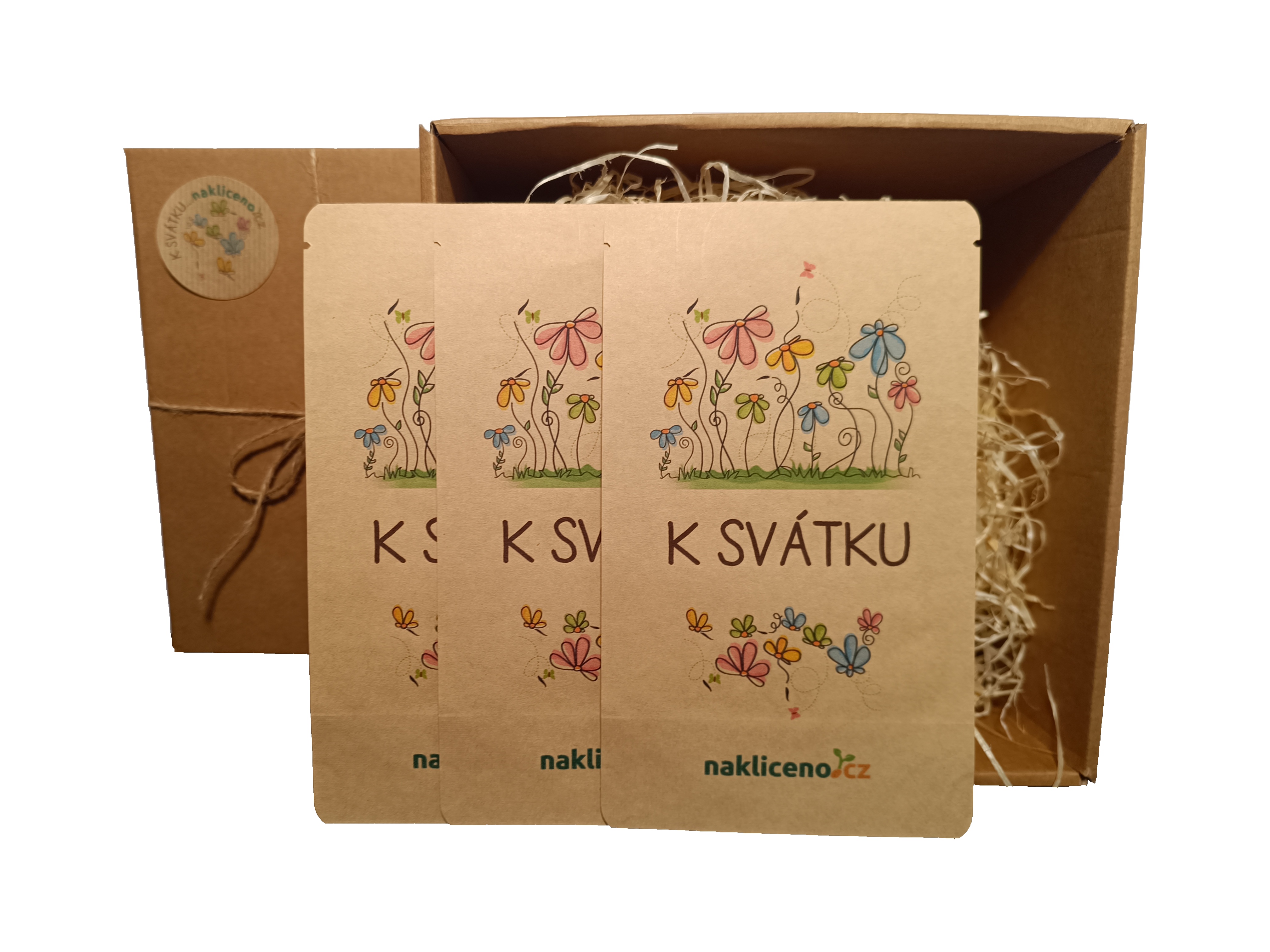 Krabička plná dobrot k svátku