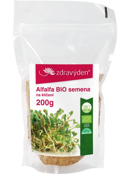 Alfalfa BIO – semena na klíčení 200g